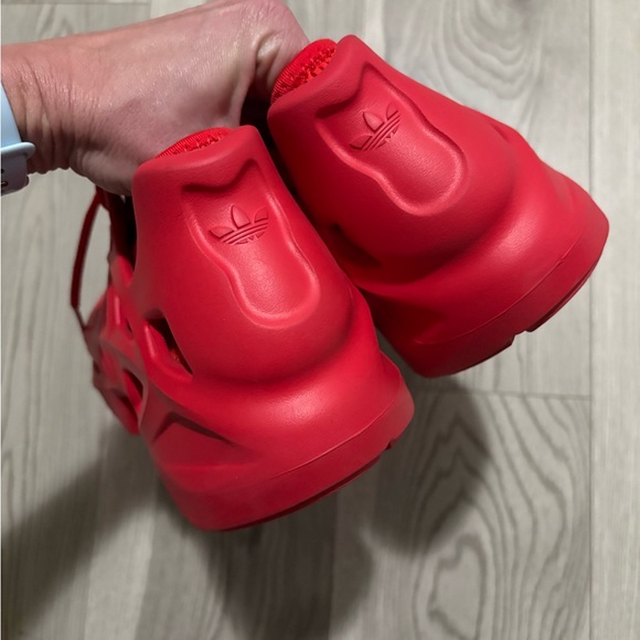 Adidas ADIFOM CLIMACOOL in SCARLET Red Size 8.5 - Picture 4 of 8